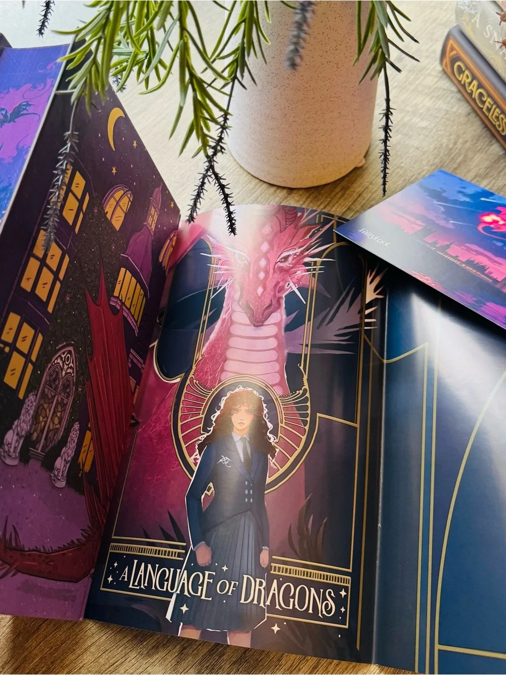 Fairyloot Exclusive Edition A Language Of Dragons by S. F. Williamson